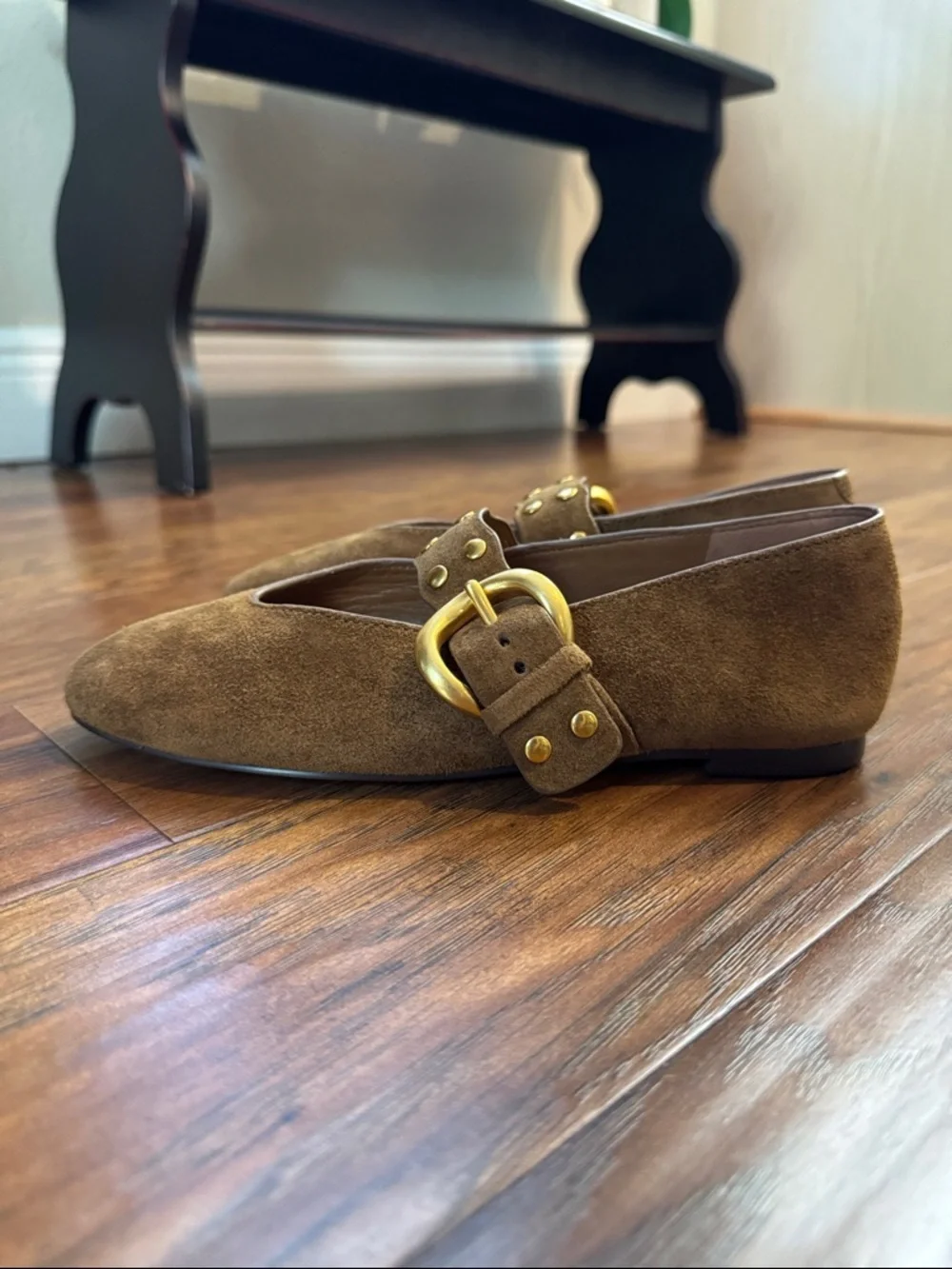 Madewell The Remy Mary Jane Flat Dried Acorn Size 5.5 NWOT